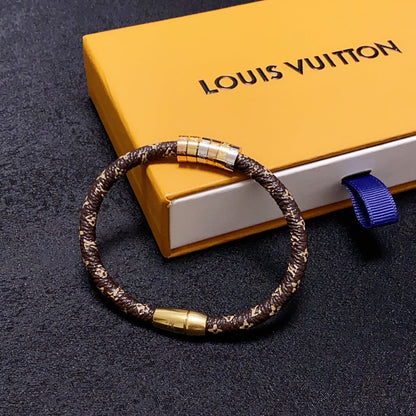 Bracelet monogramme Louis 18 carats