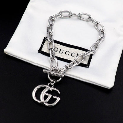18K GG Interlocking G Gold Bracelet