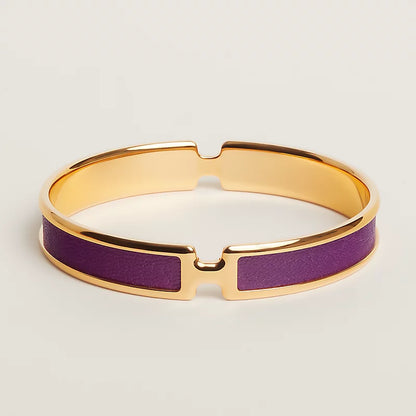 Bracelet H Violet Olympe 18K