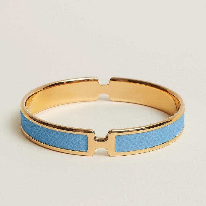 Bracelet H Bleu Olympe 18K