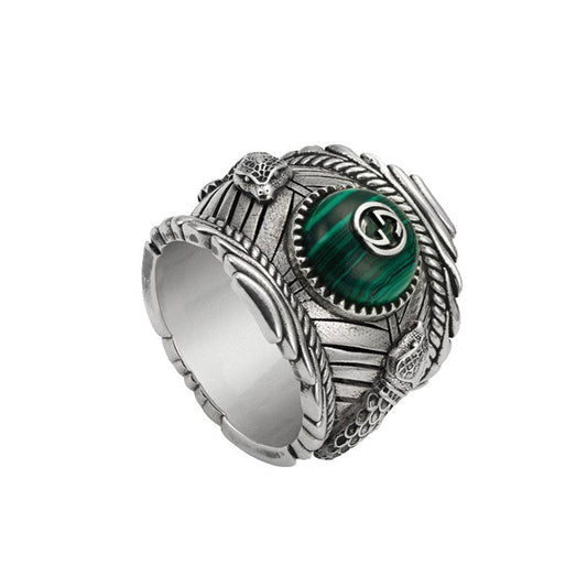 Gucci Garden Snake Interlocking G Ring