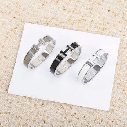18K Clic H Grey Bracelet
