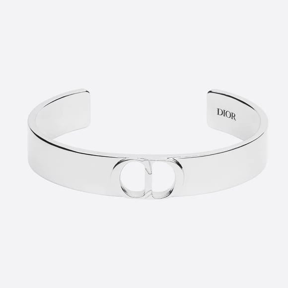 18K Dior CD Cuff Thin Bracelet